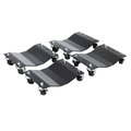 Pentagon Set of 4 Car Dollies - Heavy-Duty Under Vehicle Tire Skates, Moving Dollies with Wheels by Stalwart 83-DT5507